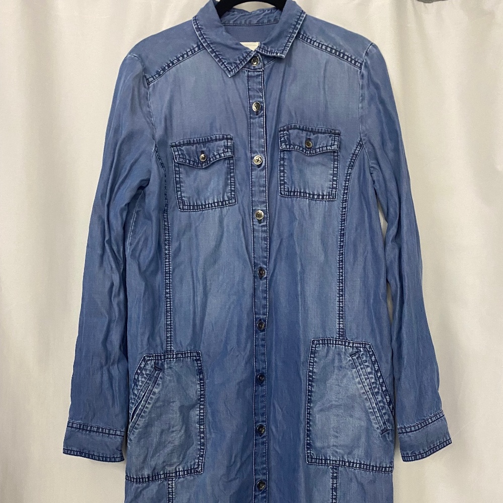 Denim Shirtdress